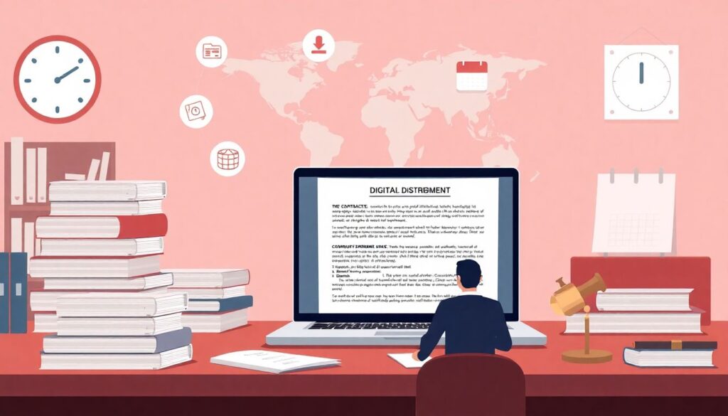 Обладатели прав и их влияние на цифровой выпуск - иллюстрация