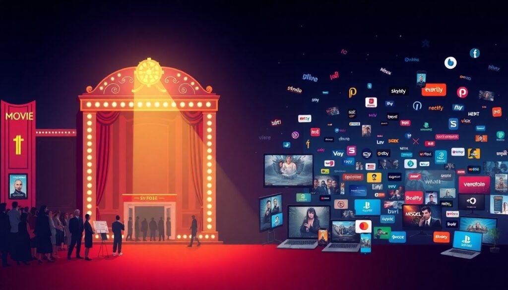 Как выбираются цифровые платформы для премьер и их влияние на сборы - иллюстрация