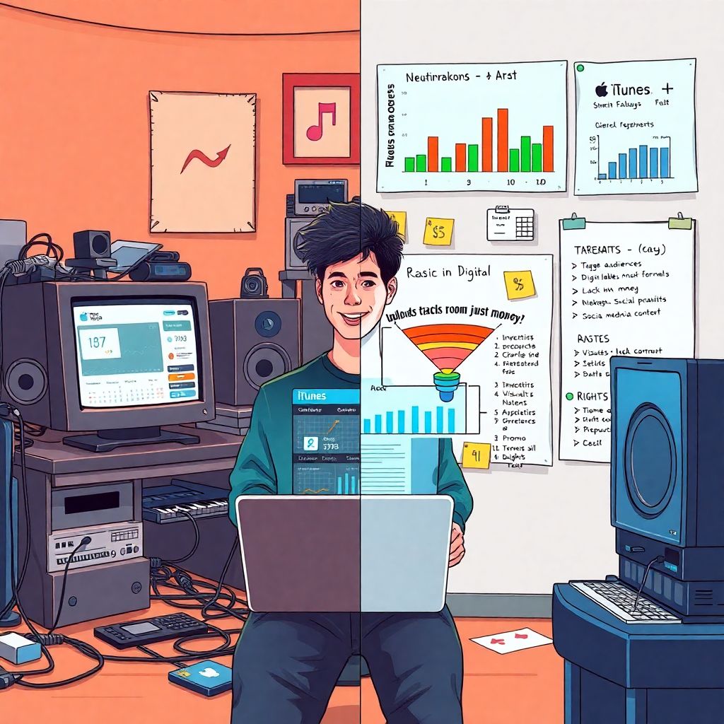 Интервью с продюсером о цифровых релизах и их рентабельности в музыке