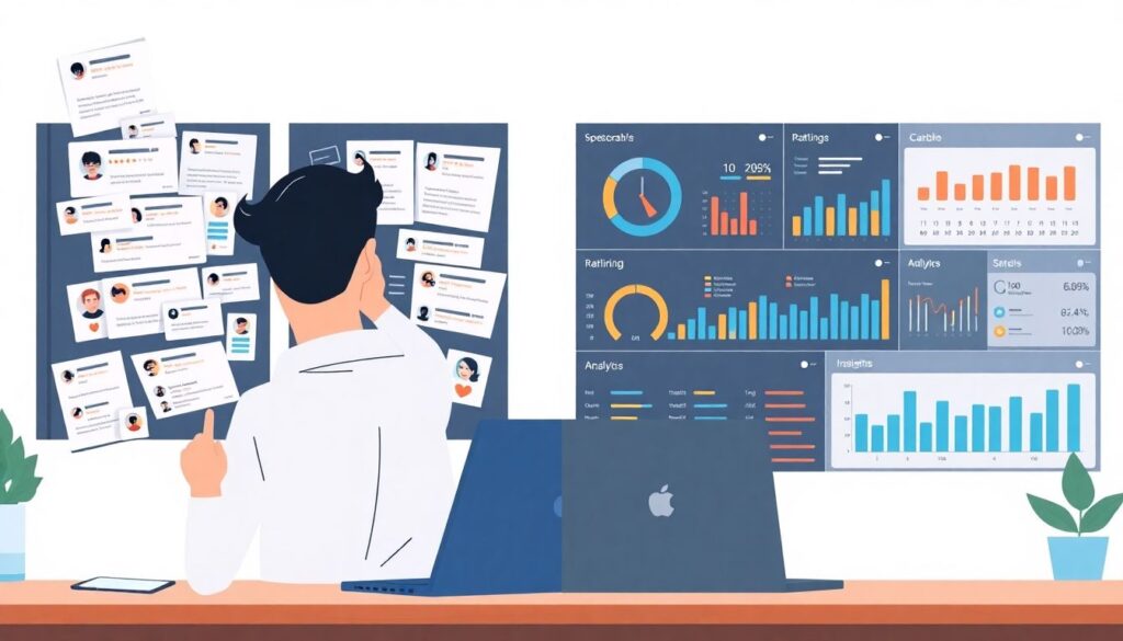 Как анализировать отзывы и рейтинги онлайн-ревью - иллюстрация