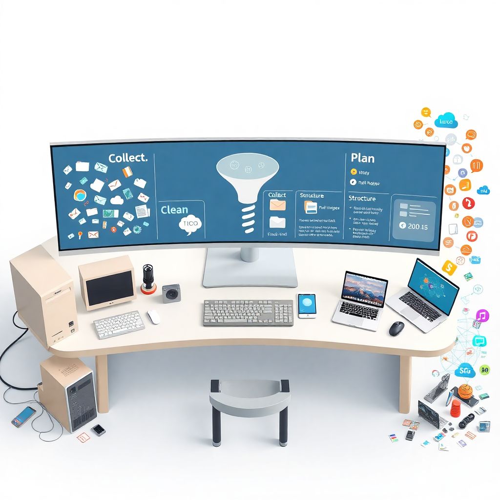 Практика ведения еженедельного обзора цифровых сборов для личной эффективности