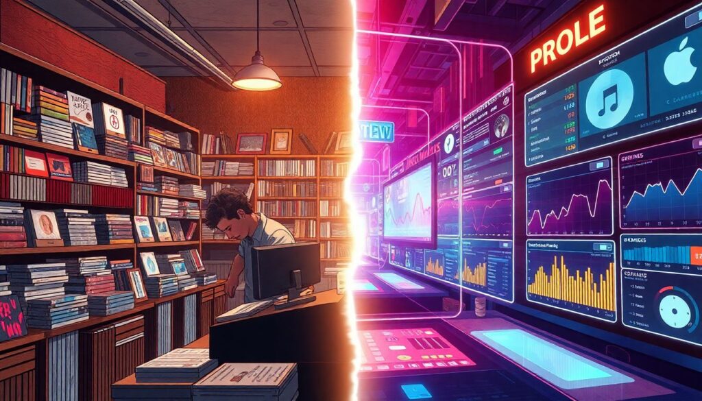 Как формируются чарты цифровых релизов и их влияние на продажи - иллюстрация