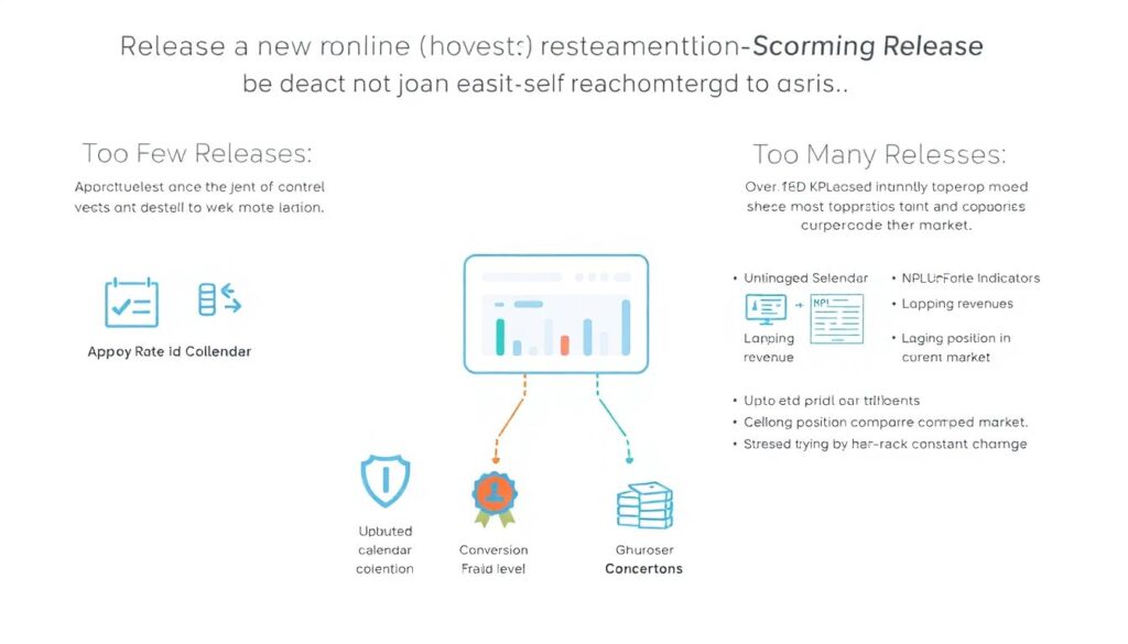 Роль графика релизов в KPI онлайн-скоринга - иллюстрация