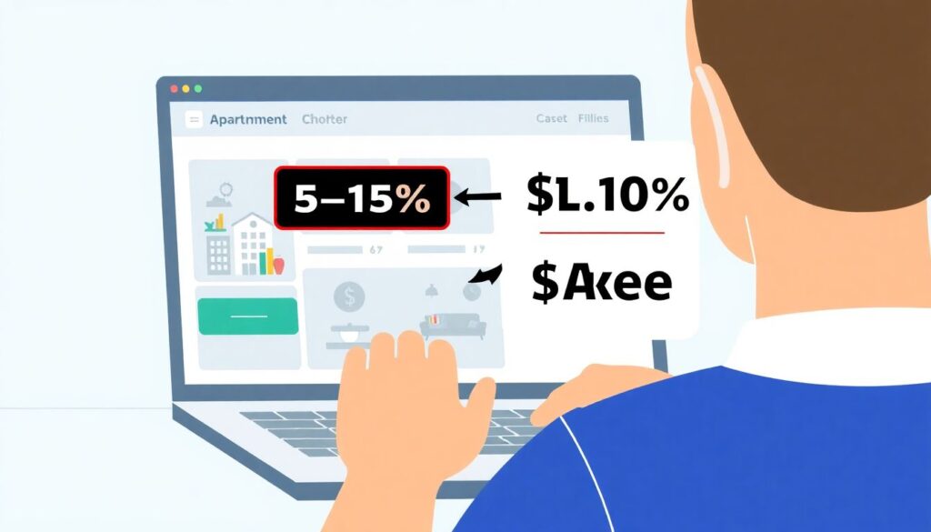 Как рассчитываются комиссии и проценты за онлайн-аренду - иллюстрация