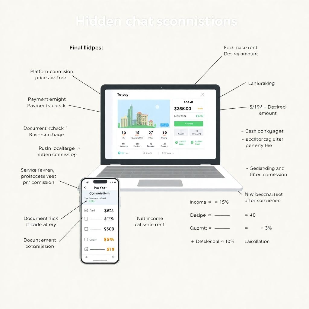 Как рассчитываются комиссии и проценты за онлайн-аренду для арендаторов и владельцев