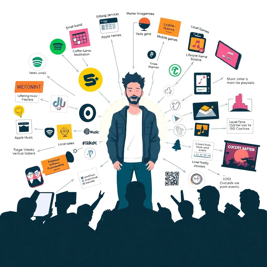 Какие бренды и партнеры помогают продвигать цифровые релизы музыкантов